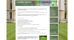 Desktop Screenshot of castlelawns.co.uk
